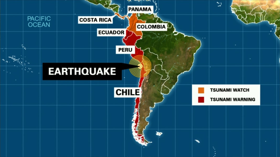 NGTV Earthquake Hits Chile Off Coast
