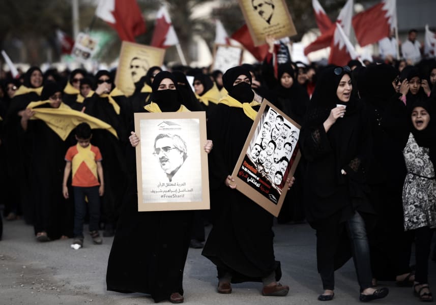 bahrain f1 protests