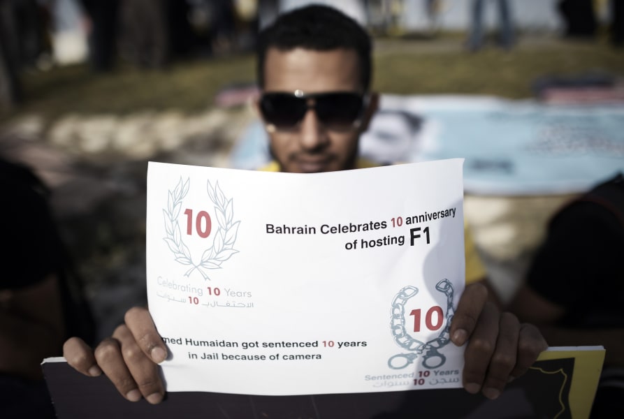 bahrain protests 10 years