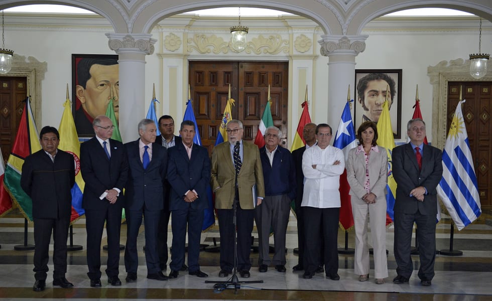 venezuela maduro government opposition meeting