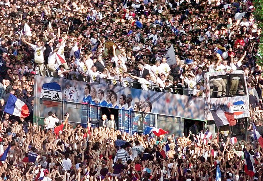 France parade 1998