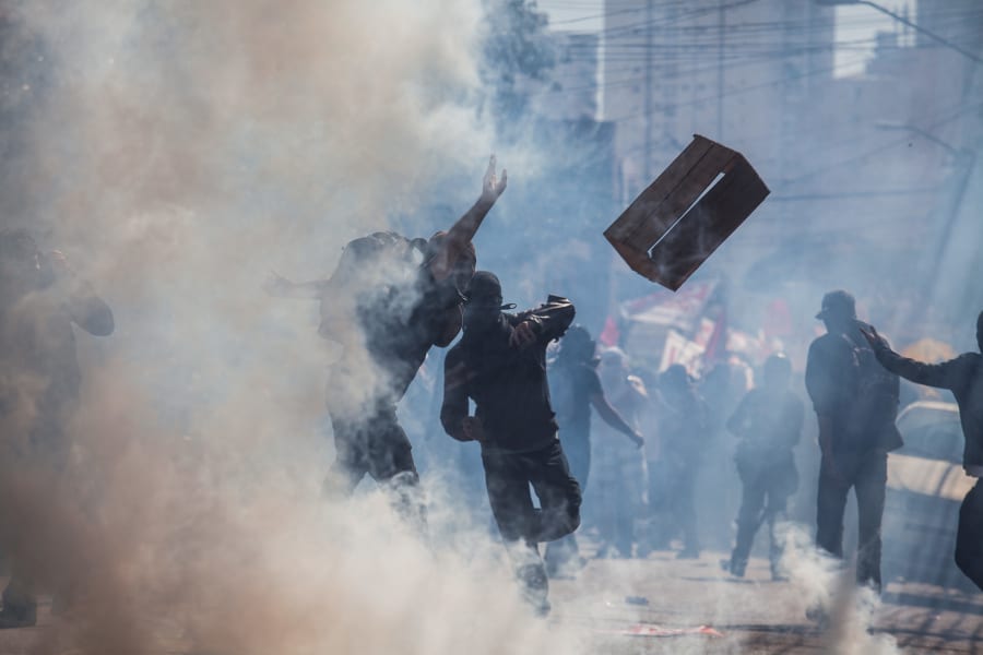 02 world cup protests 