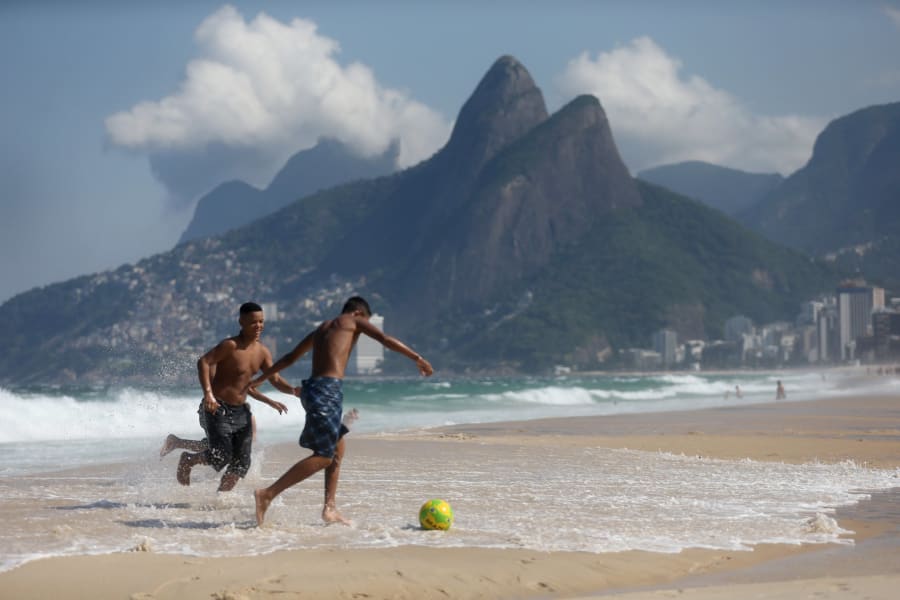 Brazil beach football