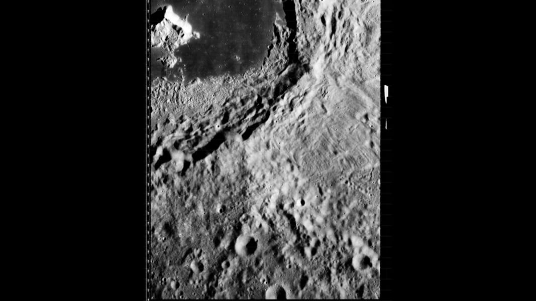 moon tsiolkovskiy impact crater