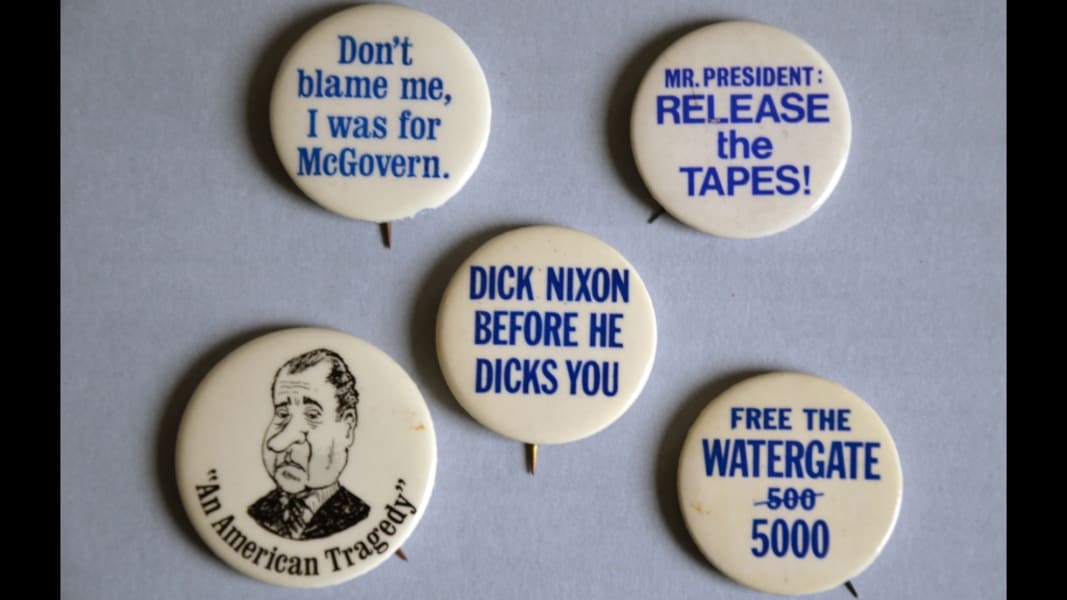 Presidential Pin Back Richard Nixon Campaign 1972 Button President Political 