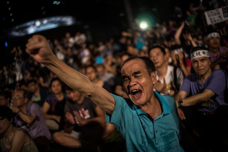 Hong Kong Occupy Central protest