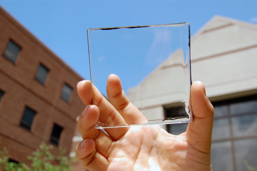 transparent solar cells