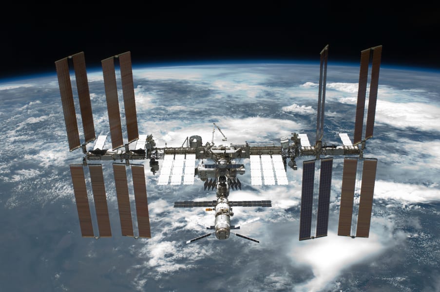 CERN AMS aboard the ISS