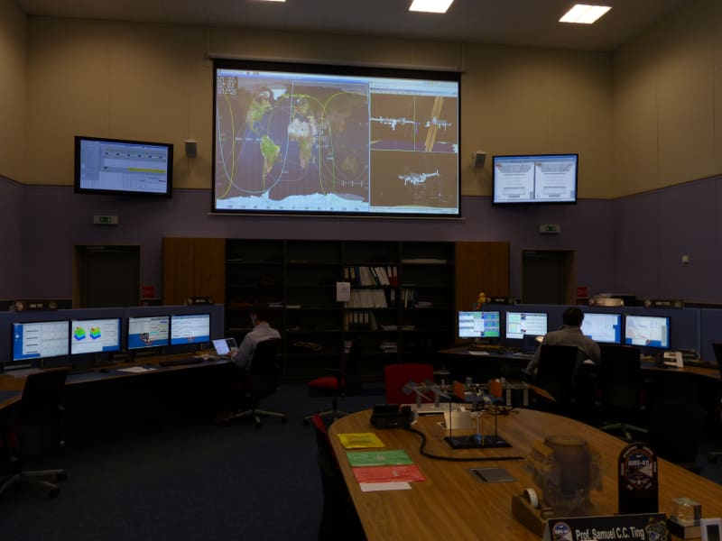 CERN AMS control center