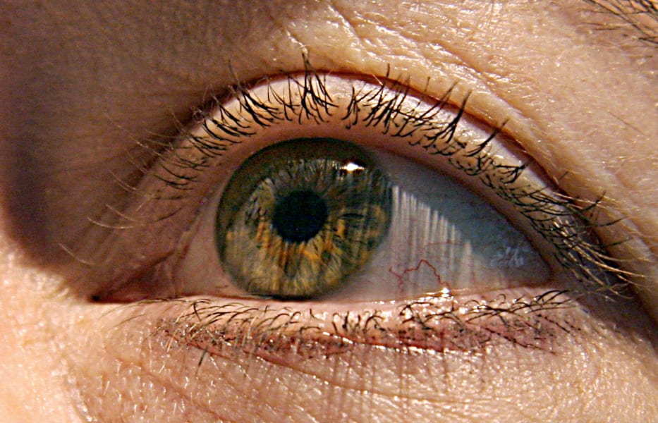 eye closeup