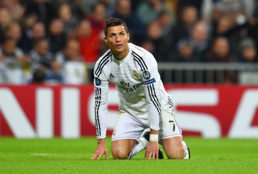 Ronaldo frustrated