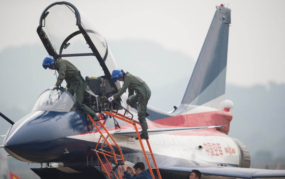 China female pilot