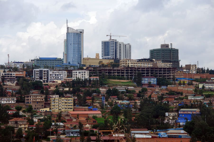 Kigali Rwanda Capital Skyline  PHIL MOORE AFP Getty Images