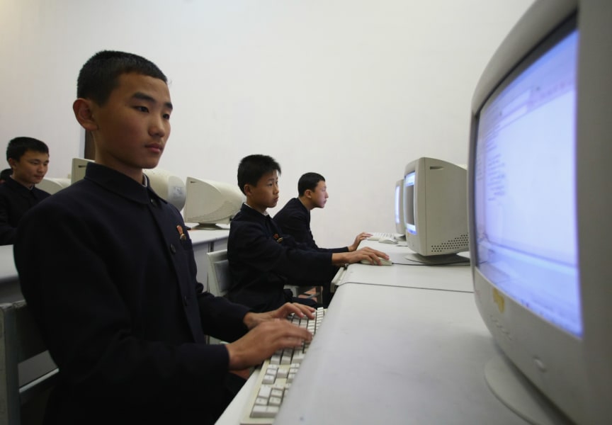Inside North Korea computer
