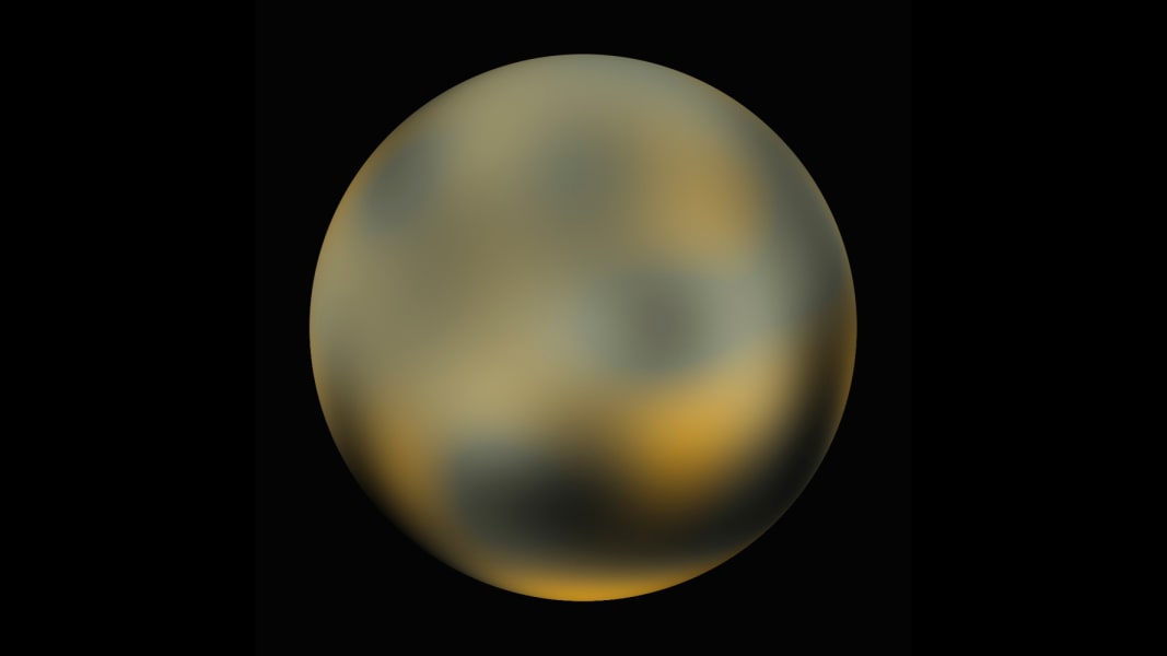 Pluto from Hubble 2010