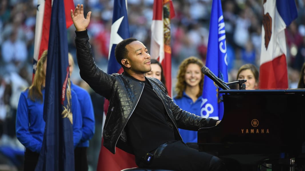 John Legend super bowl 