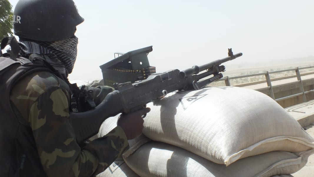 03_CAMEROON SOLDIER TARGETS GAMBAROU