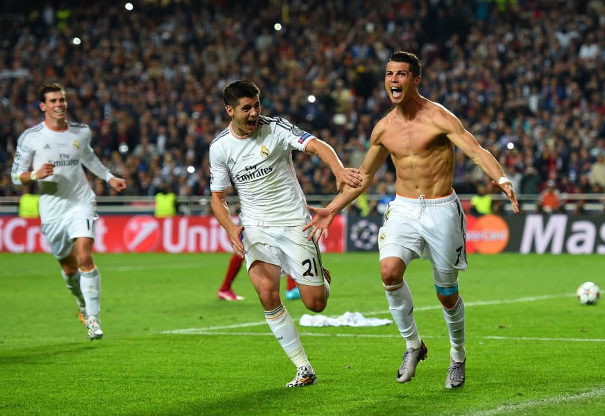 Ronaldo Champions League final 