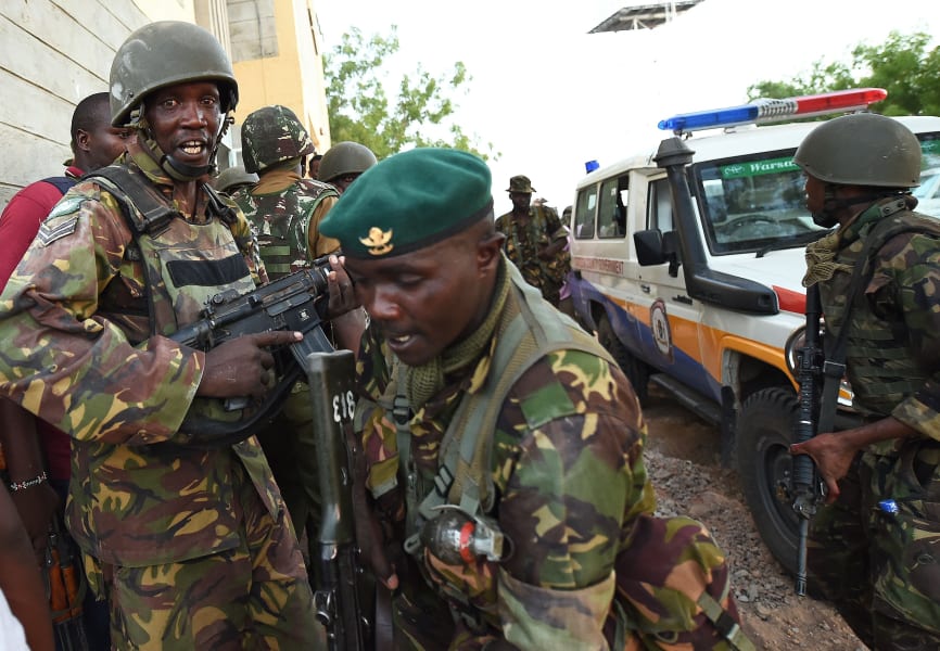 Kenya terror attack military