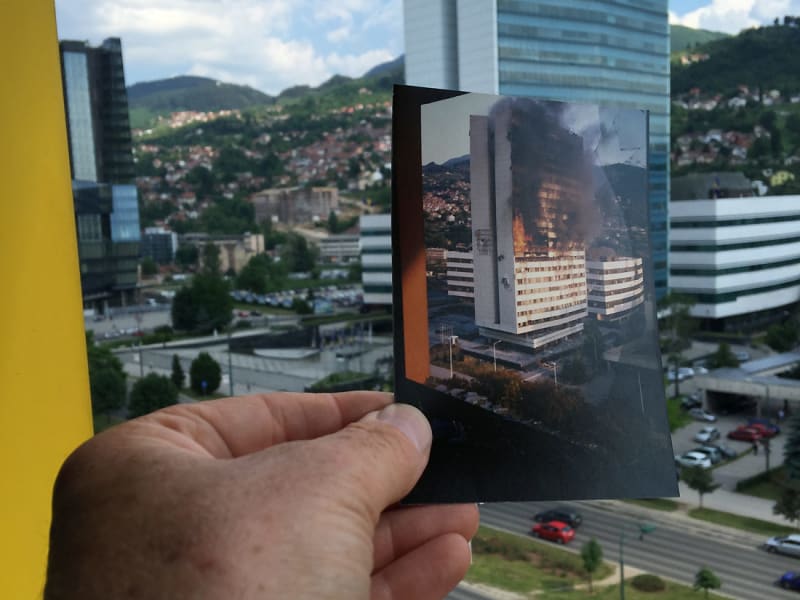 Sarajevo then and now 3
