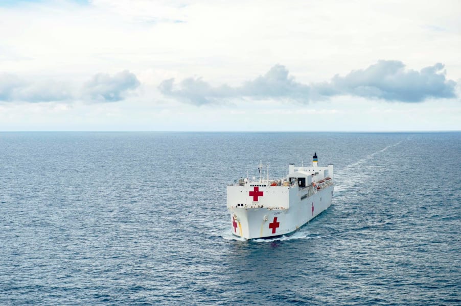 Saving Lives On The World S Biggest Hospital Ship