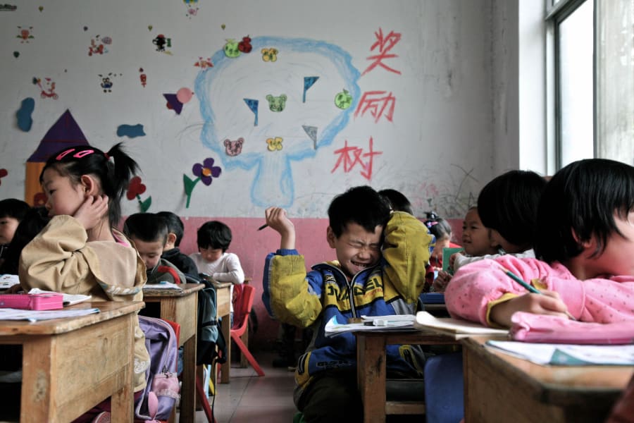 Chinese kindergarteners