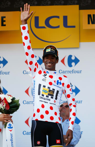 Daniel Teklehaimanot Tour de France polka-dot jersey