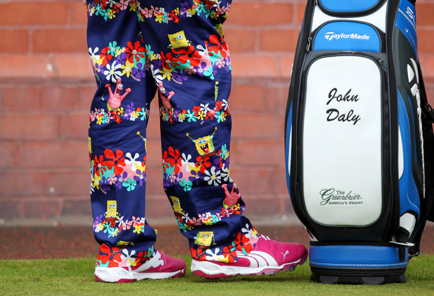 golf fashion john daly trousers 