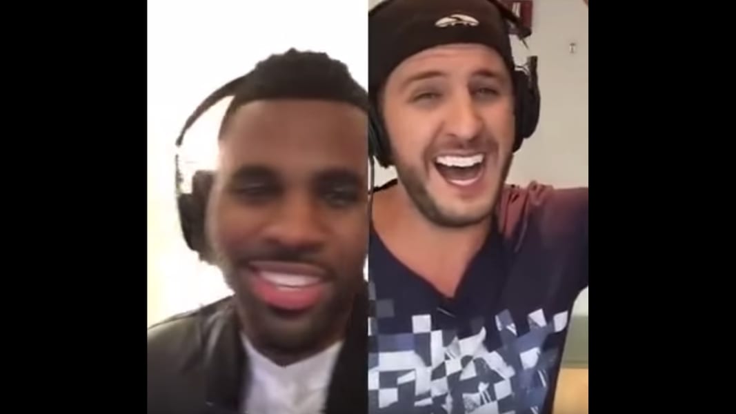 Jason Derulo and Luke Bryan duet