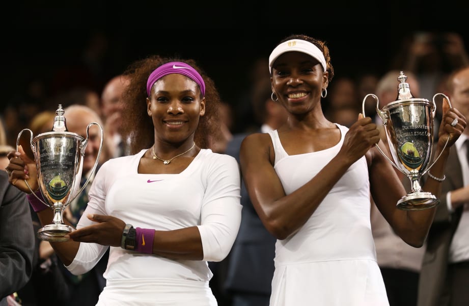 Serena and Venus Williams 2012