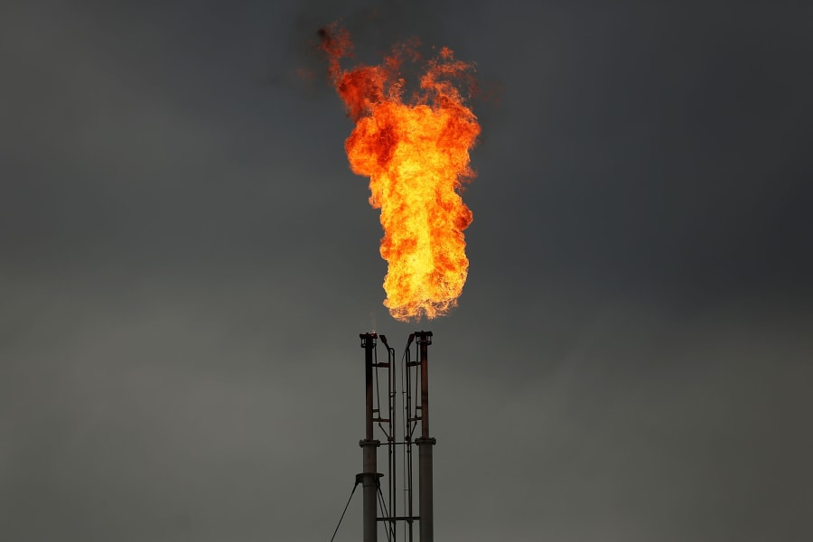 gas flare