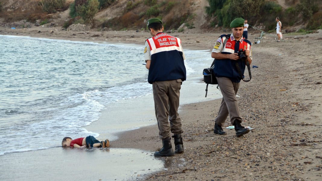 RESTRICTED refugee boy bodrum