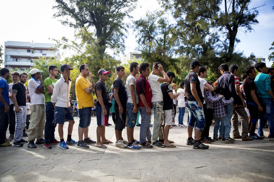 09 lesbos greece migrants