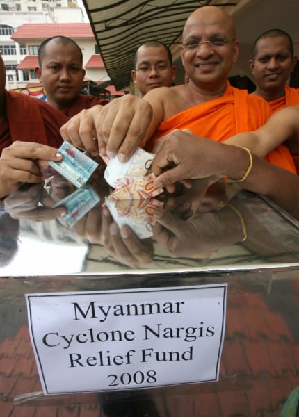 myanmar donations