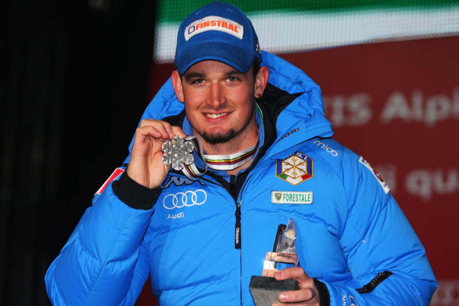 dominik paris silver medal