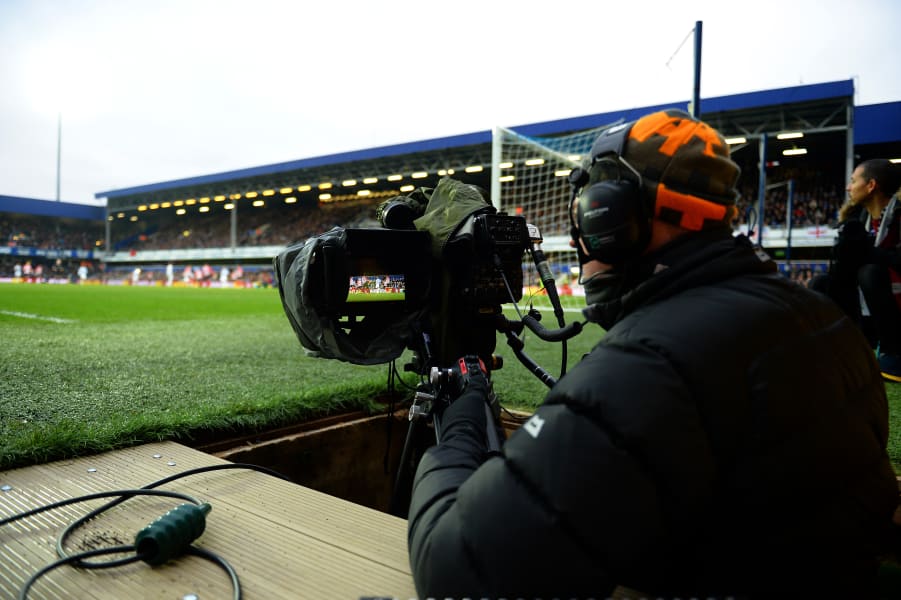 Premier League Tv camera