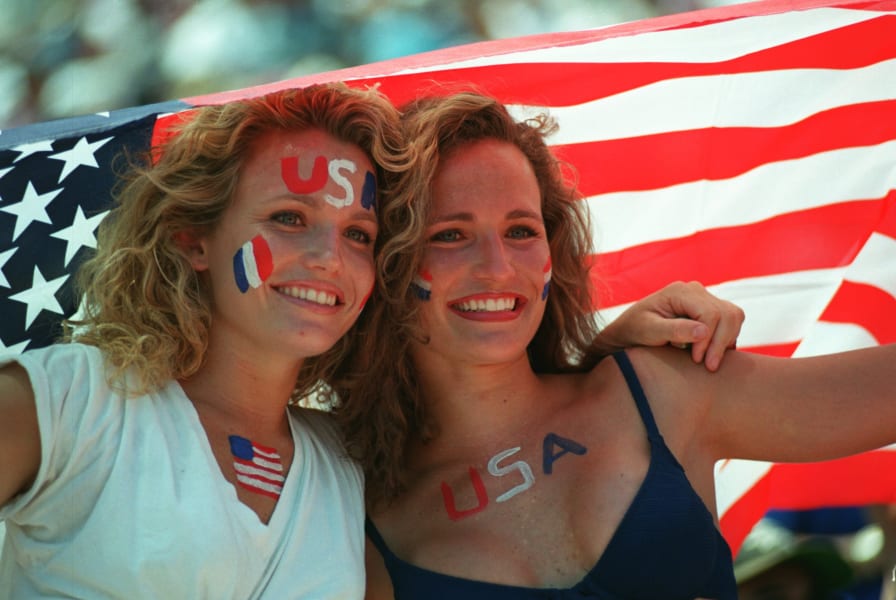 USA Soccer World Cup 1994 fans