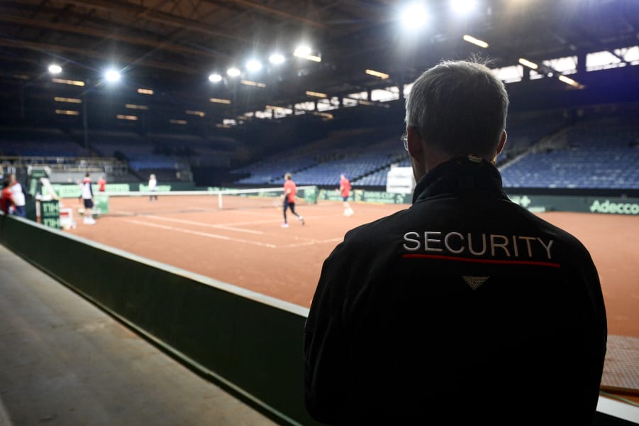 Davis Cup security