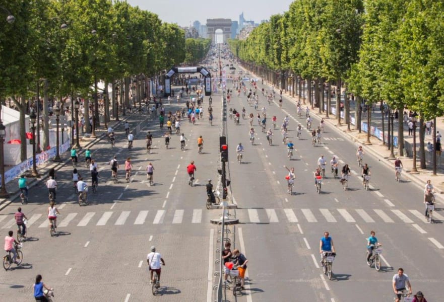 paris car free