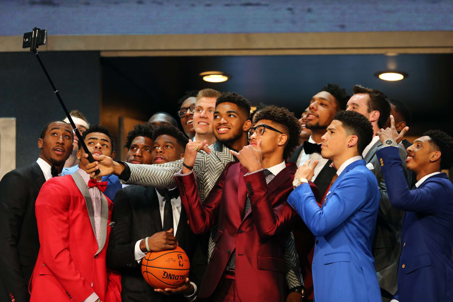 NBA Draft 2015 Selfie