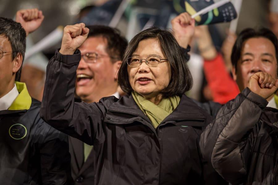 Tsai Ing Wen 2016 female leader