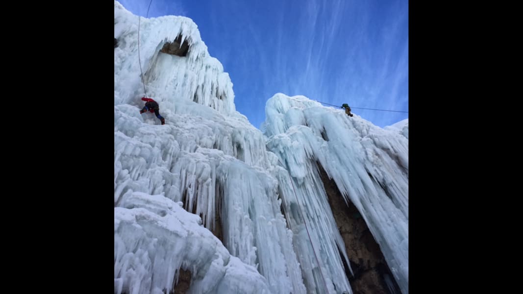 Iran Ice-climbing Scenes from the field
