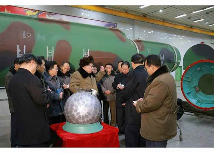 North Korea warhead 1