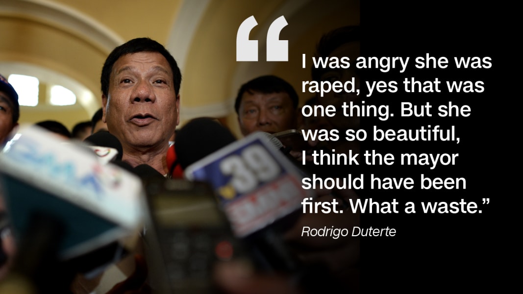 Rodrigo duterte quotes