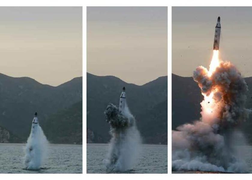 north korea slbm test 