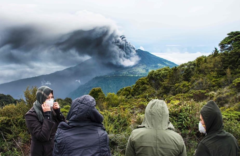 Turrialba volcano costa rica