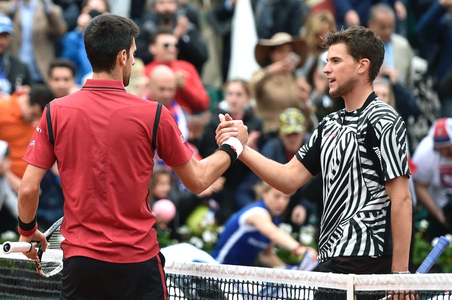 French Open day 13 djokovic thiem