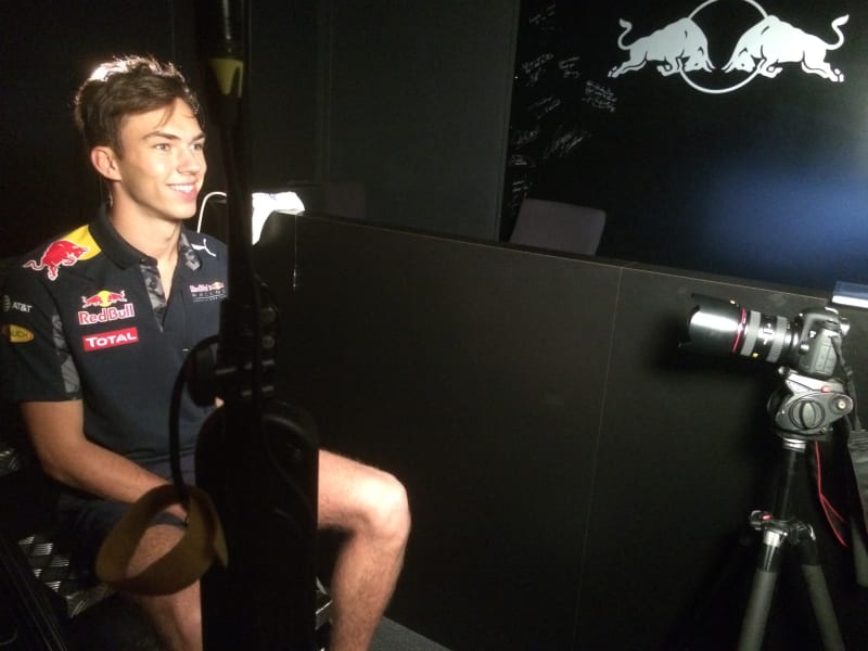 Pierre Gasly talks to The Circuit