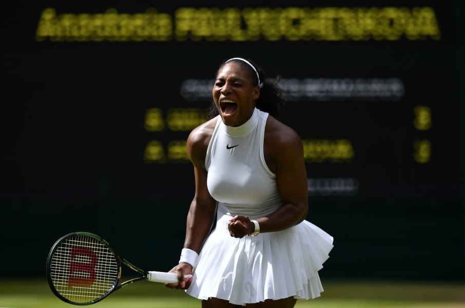 Serena Williams day 8