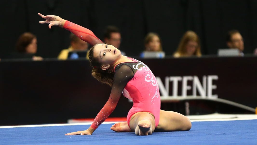 12 US women's gymnastics